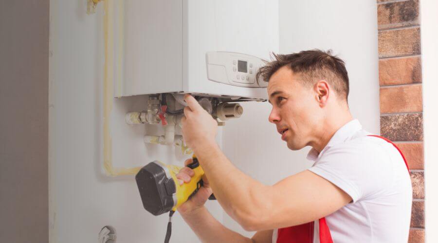 Local water heater installation in Mulberry Grove, IL